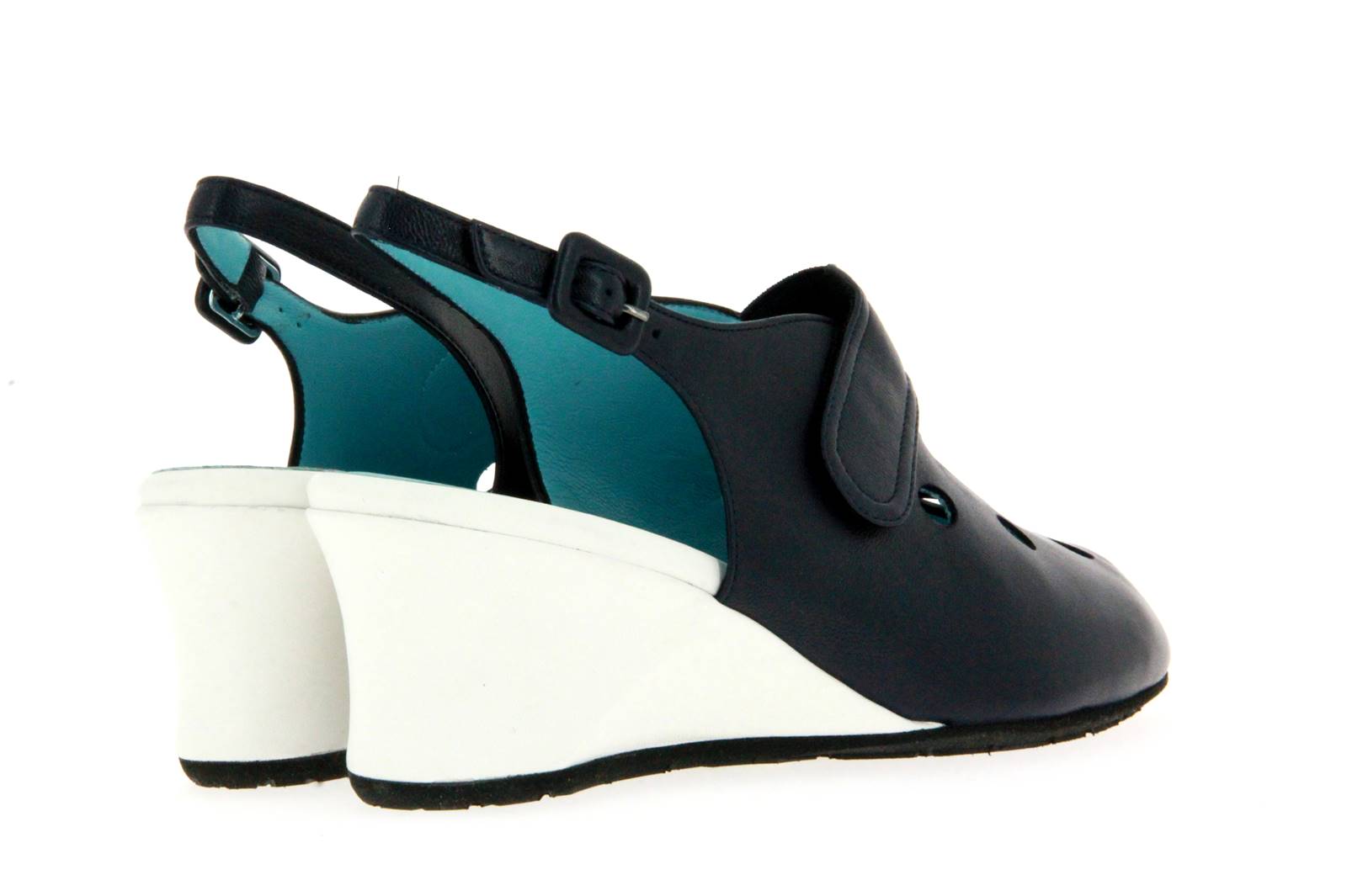 Thierry Rabotin Sandale NAPPA BLU BIANCO (39½)
