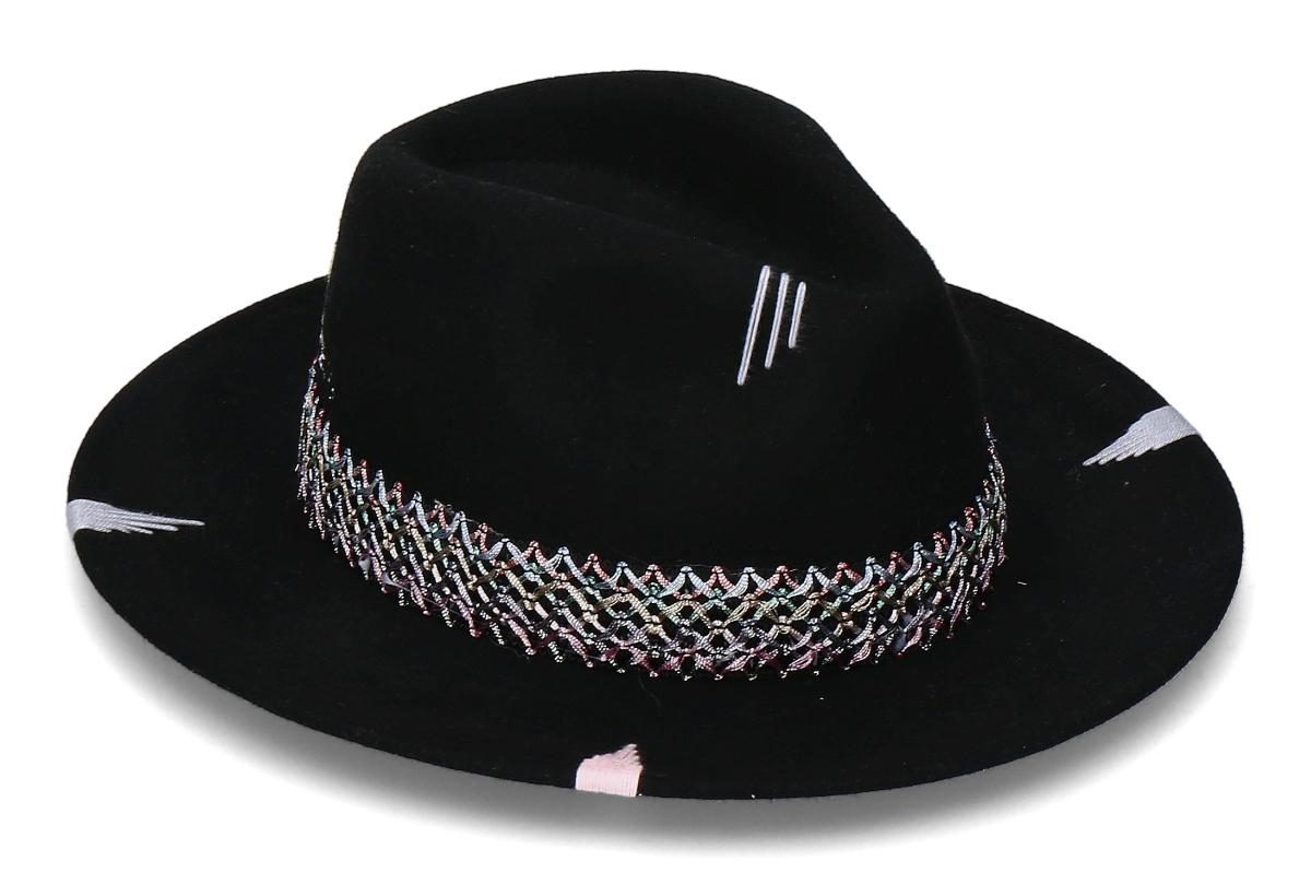 The Hat Gang Filzhut BUSY MAKING WISHES- C21 black/ schwarz