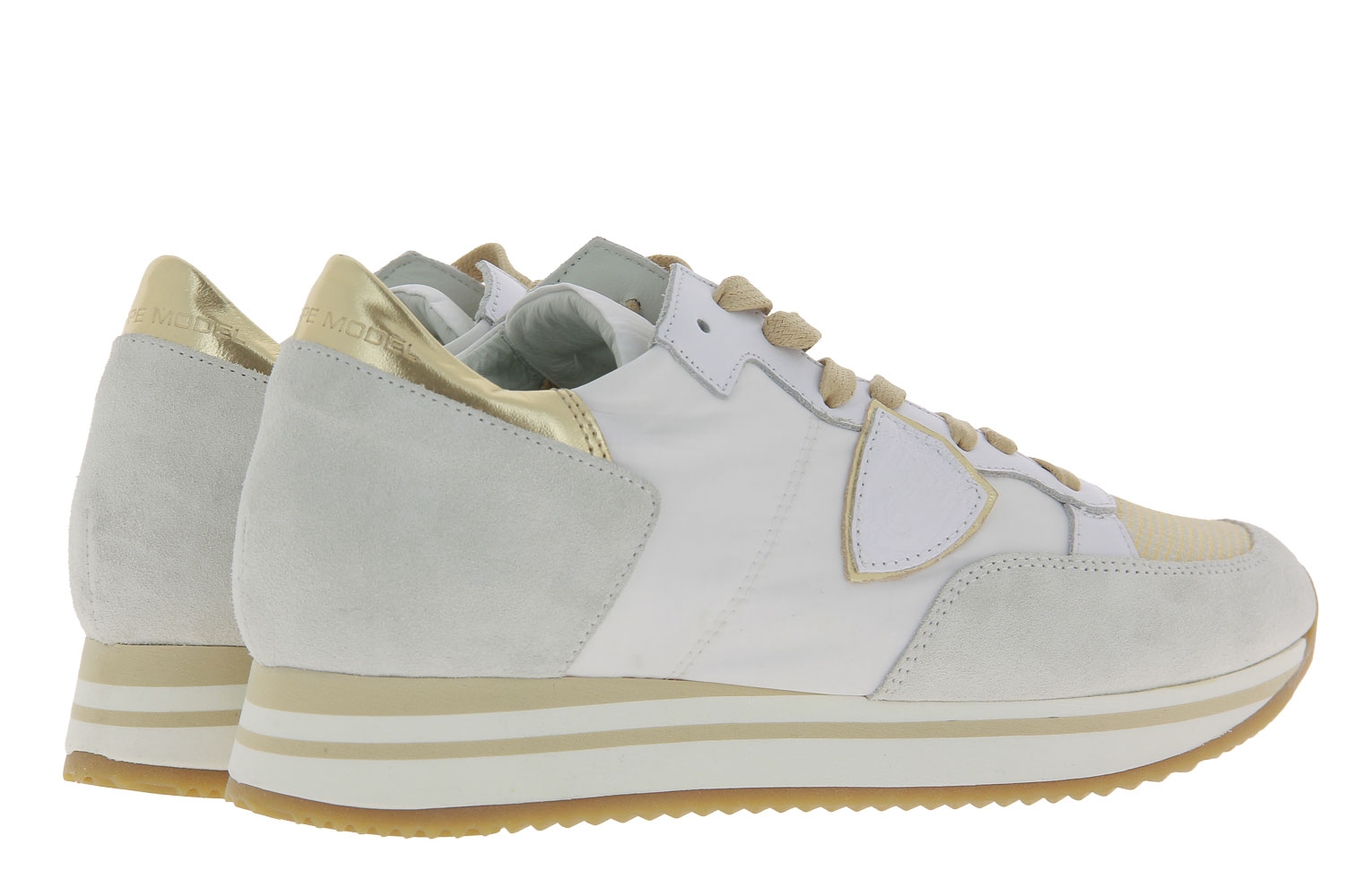 Philippe Model Sneaker TROPEZ HIGHER MONDIAL BLANC PLATINO (38)