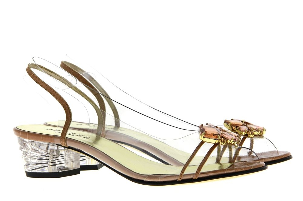 Azuree Cannes Sandale NULACO 84TC MAGGI NUDE MOTIF NUDE (37 )