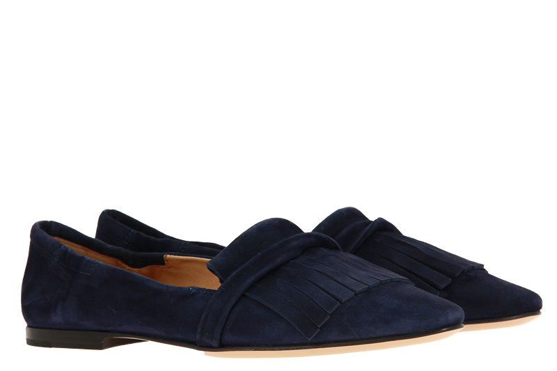 Pomme d' Or Slipper AVA CAMOSCIO NAVY (39½)