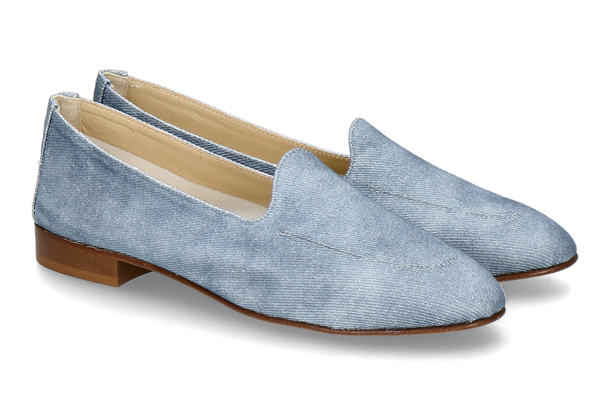 scarpaRossa Loafer BENITO DENIM- jeans/ hellblau