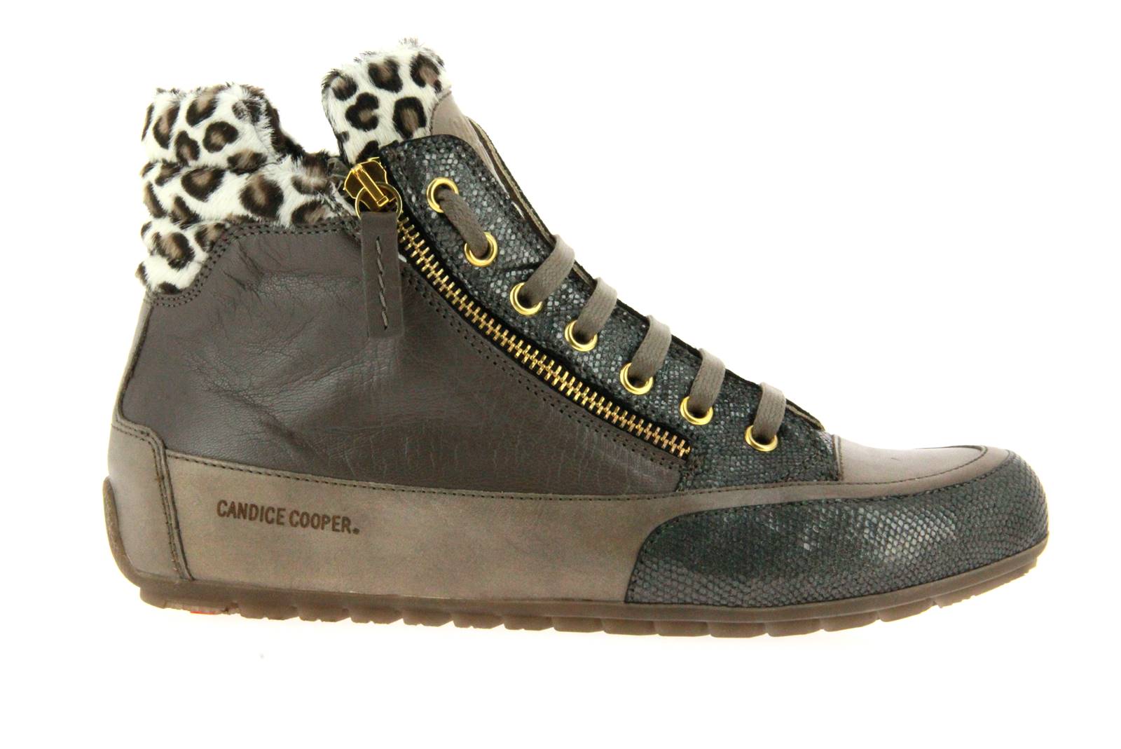Candice Cooper High-Sneaker BASE FISH ANTHRA (35)