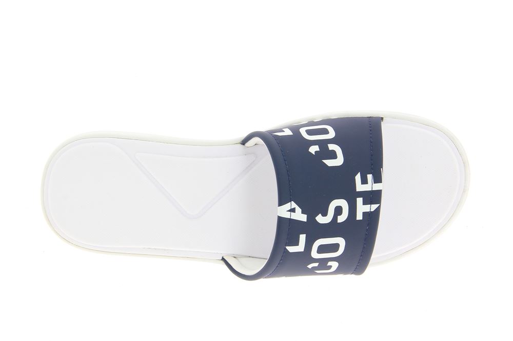 Lacoste Pantolette SLIDE NAVY SYNTHETIC (46)