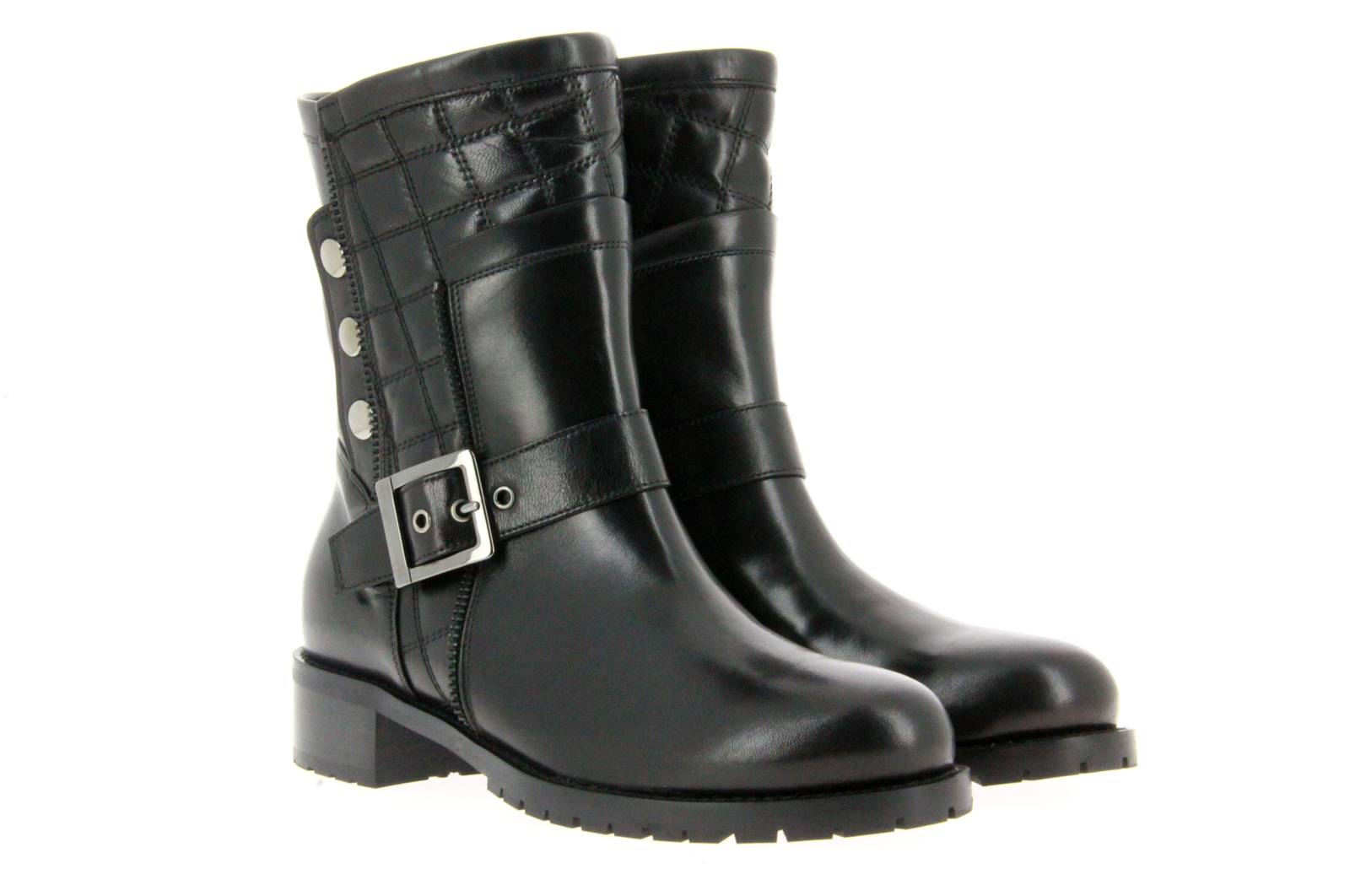 ScarpaRossa Stiefelette NAPPA NERO (35)