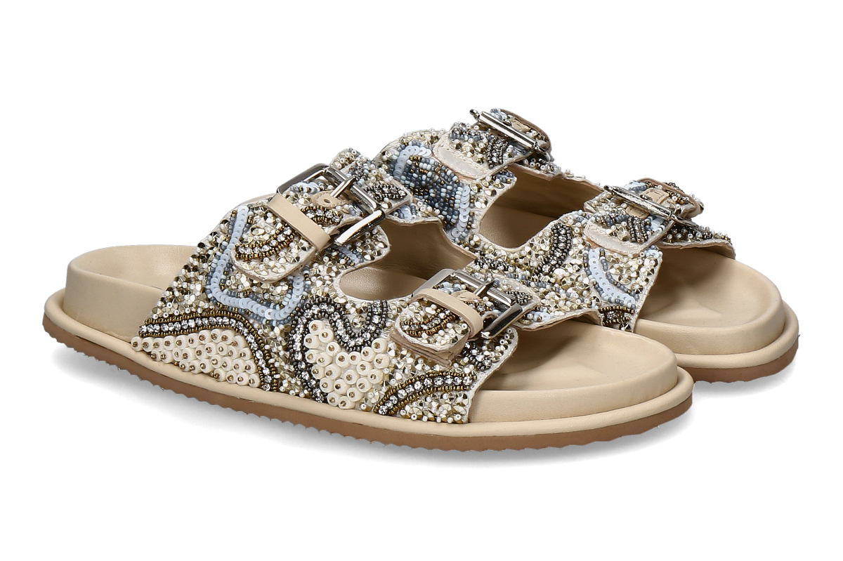 Tosca Blu Damen- Pantolette TENERIFE- beige