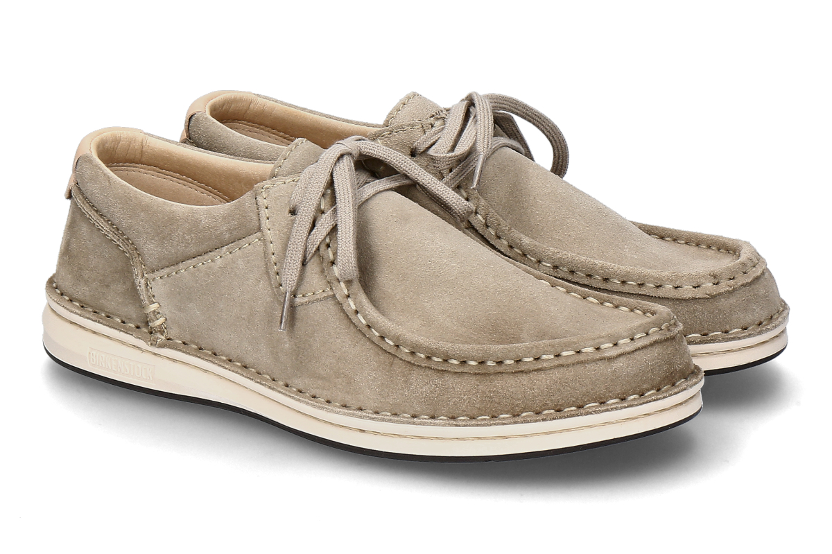 Birkenstock Herren- Schnürschuh PASADENA- taupe