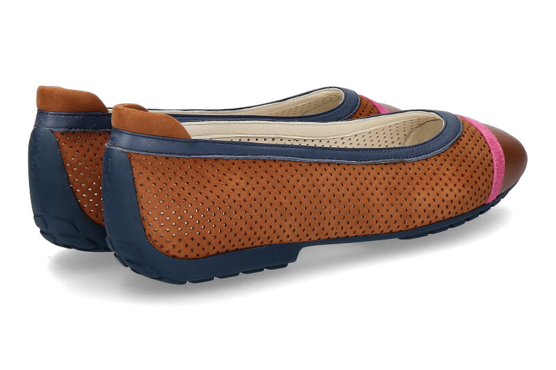 Mania Ballerina CAMOSCIO LION 637 MARINE (40½) Mania Ballerina CAMOSCIO LION 637 MARINE (40½)