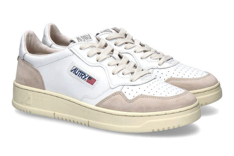 Autry Sneaker MEDALIST WHITE LEATHER SUEDE
