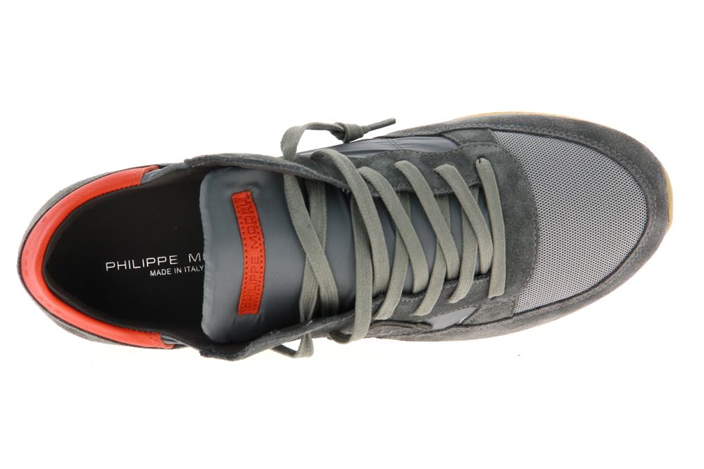 Philippe Model Sneaker TROPEZ MONDIAL GRIS/FLAME (42)
