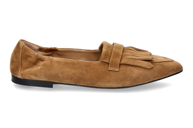 Pomme D'Or Slipper GRACE CAMOSCIO CARAMEL (36)