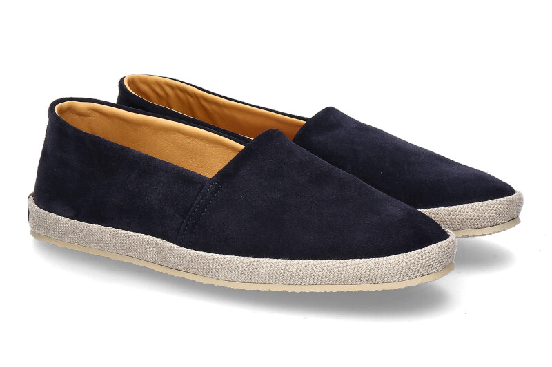 Ludwig Reiter Herren- Espadrilles VELOURS marineblau 