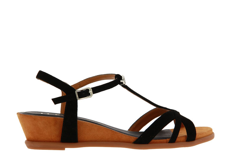 Unisa Sandale BINAR KID SUEDE BLACK (39)