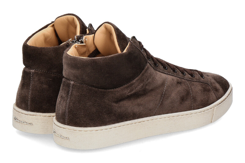 Santoni Sneaker VELOURSLEDER BRAUN  (41)