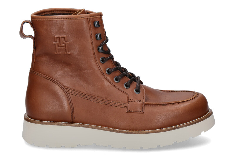 Tommy Hilfiger Boots gefuttert AMERICAN WARM LEATHER BOOT WINTER COGNAC