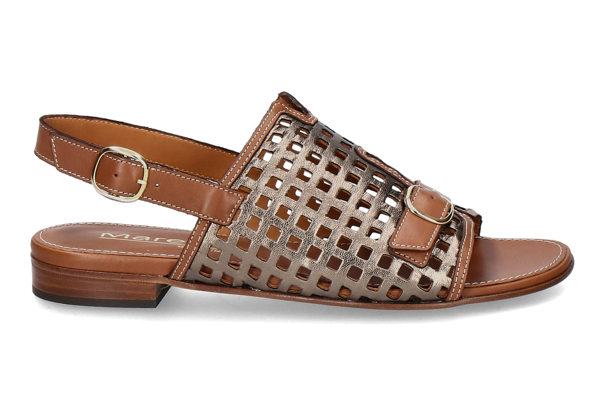 Maretto Sandale 2460 NAPPA- tabacco/ antrazit