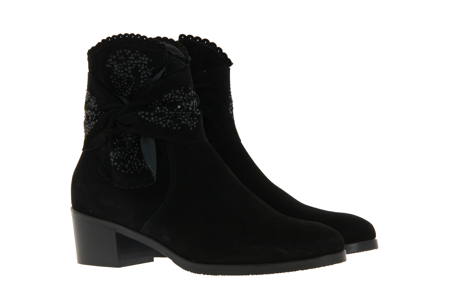 Maripé Stiefelette CAMOSCIO NERO (38½)