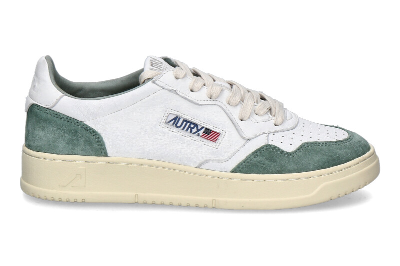 Autry Herren-Sneaker MEDALIST LOW GS29- white/hunter green