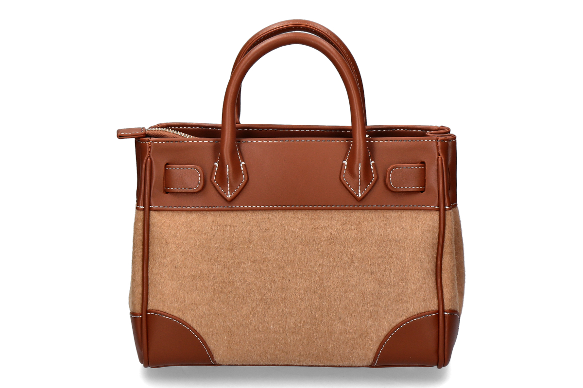 Rue Madam Tasche MARVIN MINI TOTE- camel/ mittelbraun