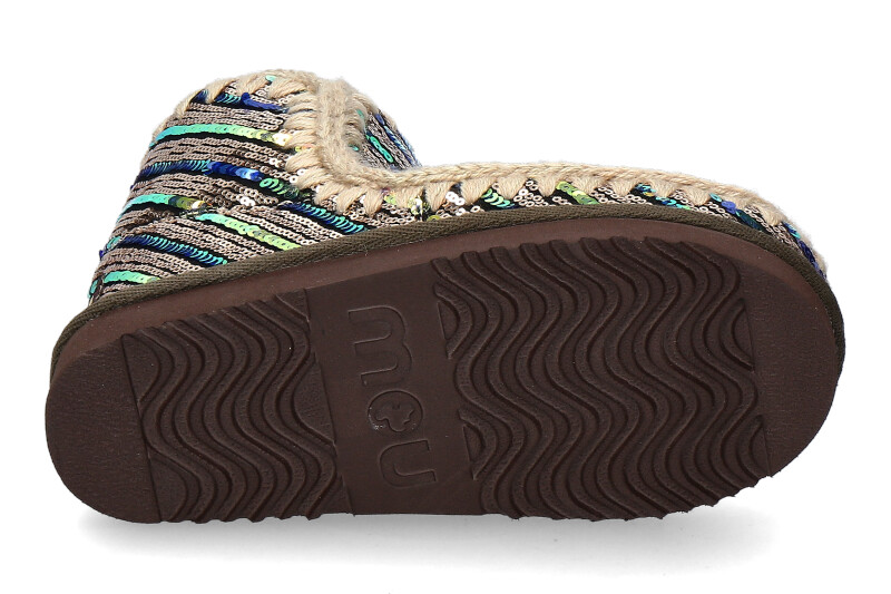 Mou Boots gefuttert ESKIMO STRIPY SEQUINS multicolor