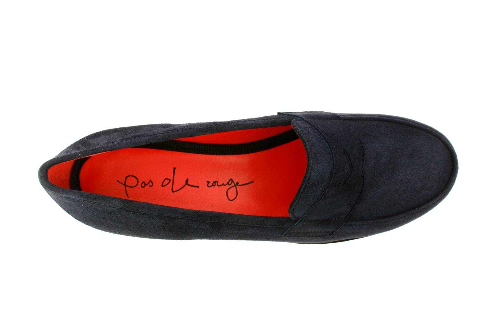 Pas de rouge Slipper MARTA CAMOSCIO BLU (35)