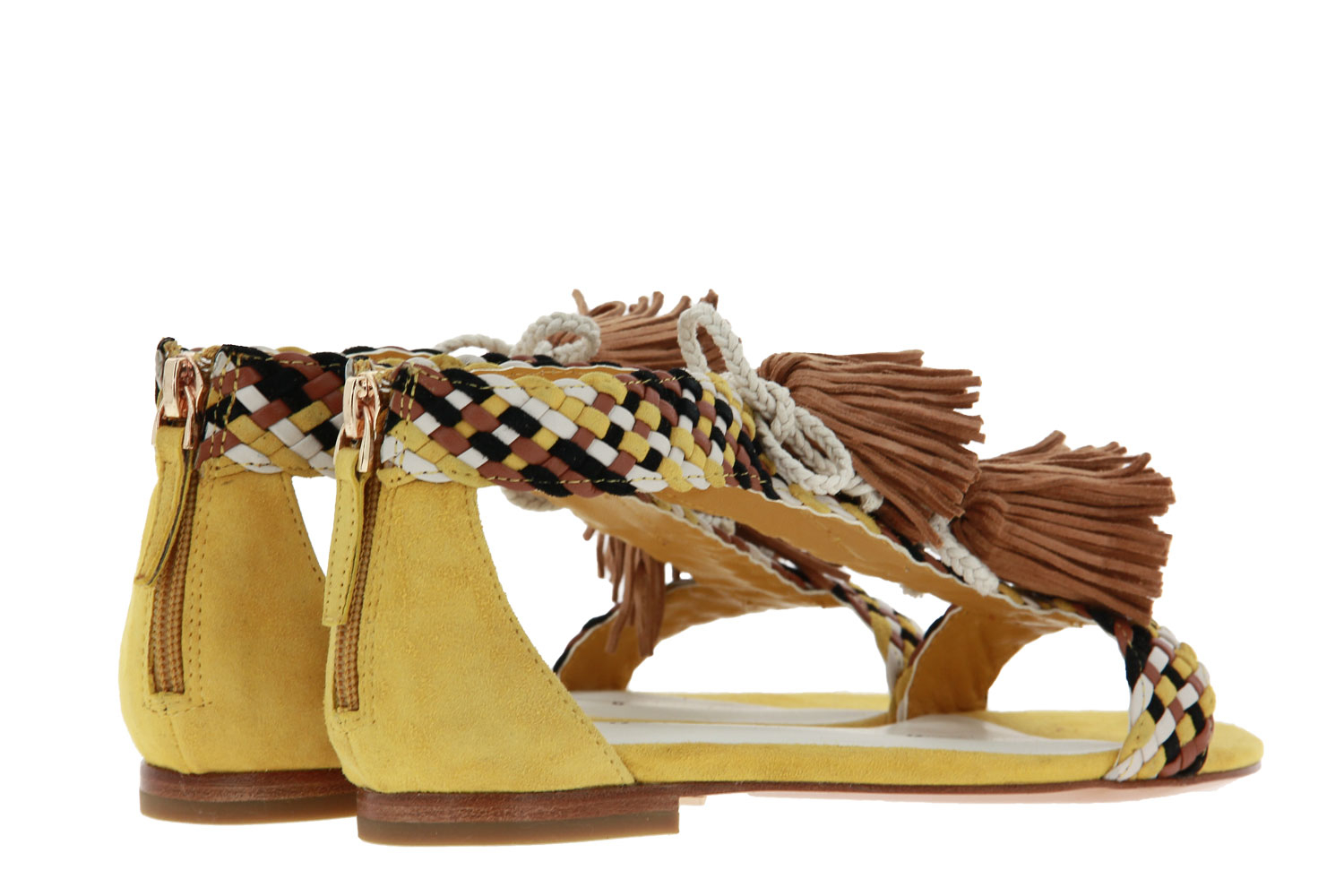 Lola Cruz Sandale CAMOSCIO AMARILLO  (41)