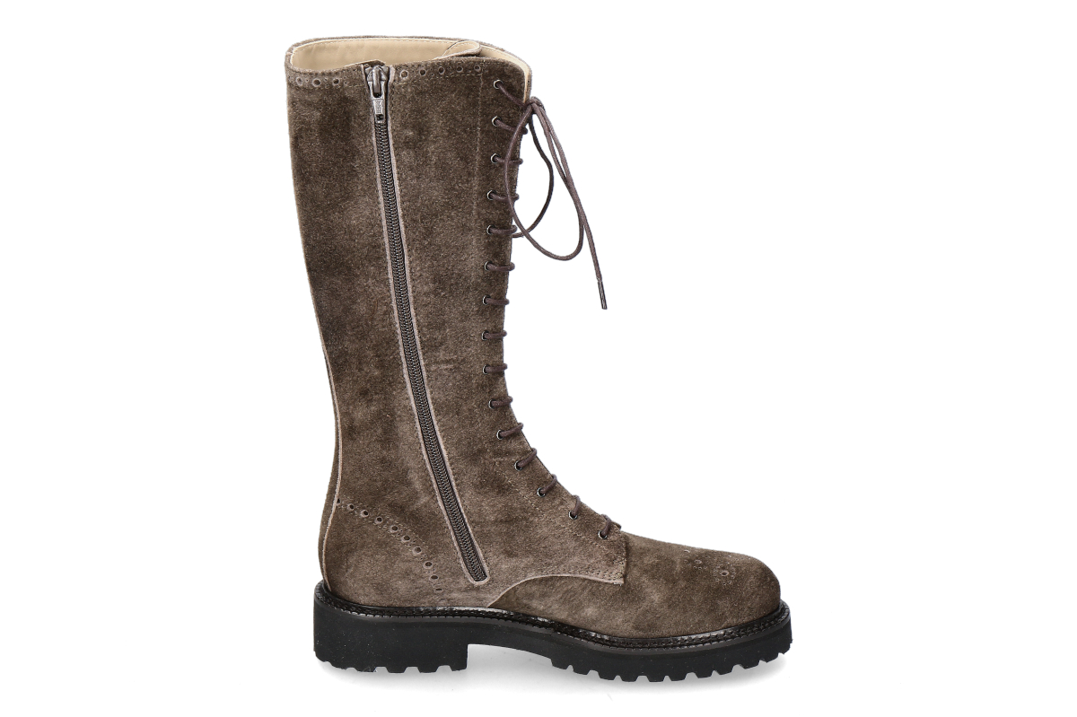 dirndl bua Schnürstiefel ANTIKBOCK VELOURS- coffee_256300014_4