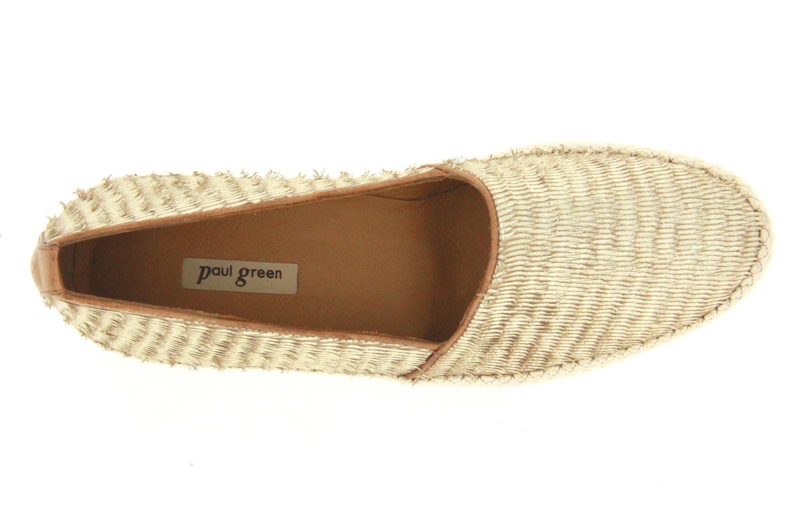 Paul Green Slipper FRAYED CALF ORO (37 )