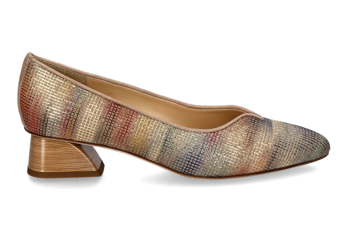 Brunate Pumps ELLI BDAY- camoscio nut/ mehrfarbig