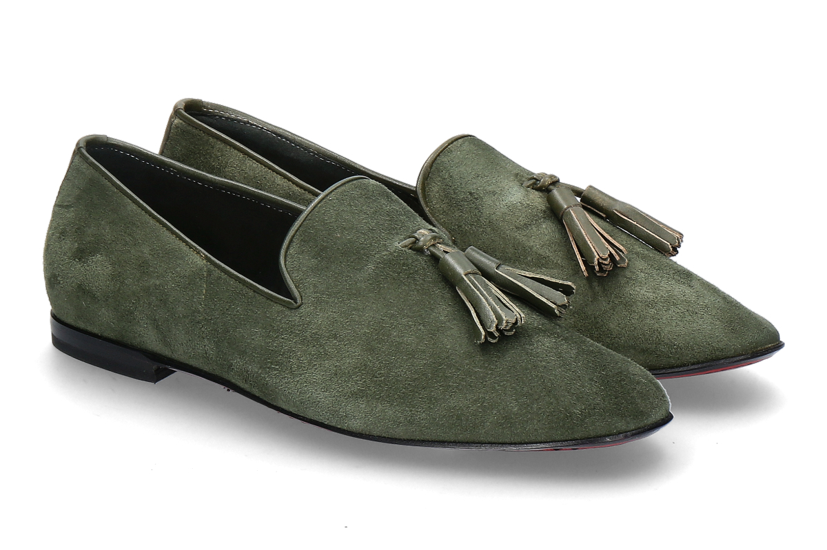 Fernando Pensato Loafer CLYDE CAMOSCIO KAKY (41)