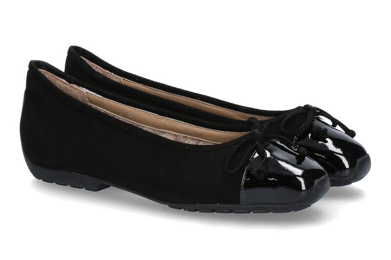 Mania Ballerina PIUMA NERO CAMOSCIO NERO (37½)