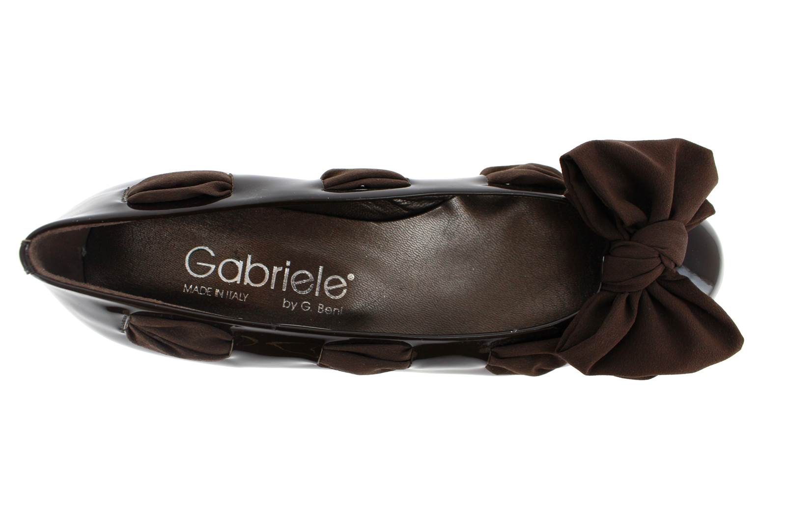 Gabriele Ballerina SETA MORO VERNICE (37 )