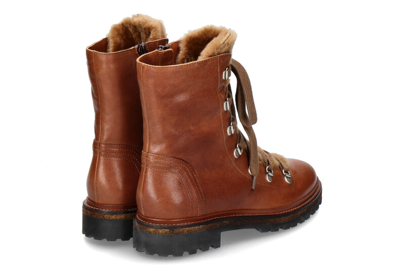 Dirndl und Bua Stiefelette gefüttert RIVER COGNAC (37 ) Dirndl und Bua Stiefelette gefüttert RIVER COGNAC (37 )