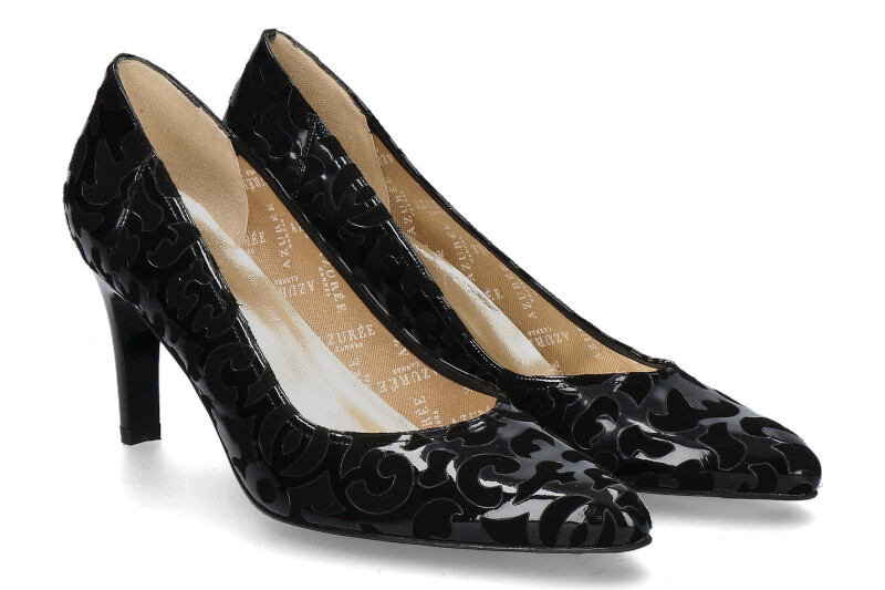 Azurée Cannes Pumps OGRA SCARLET NOIR (41) Azurée Cannes Pumps OGRA SCARLET NOIR (41)