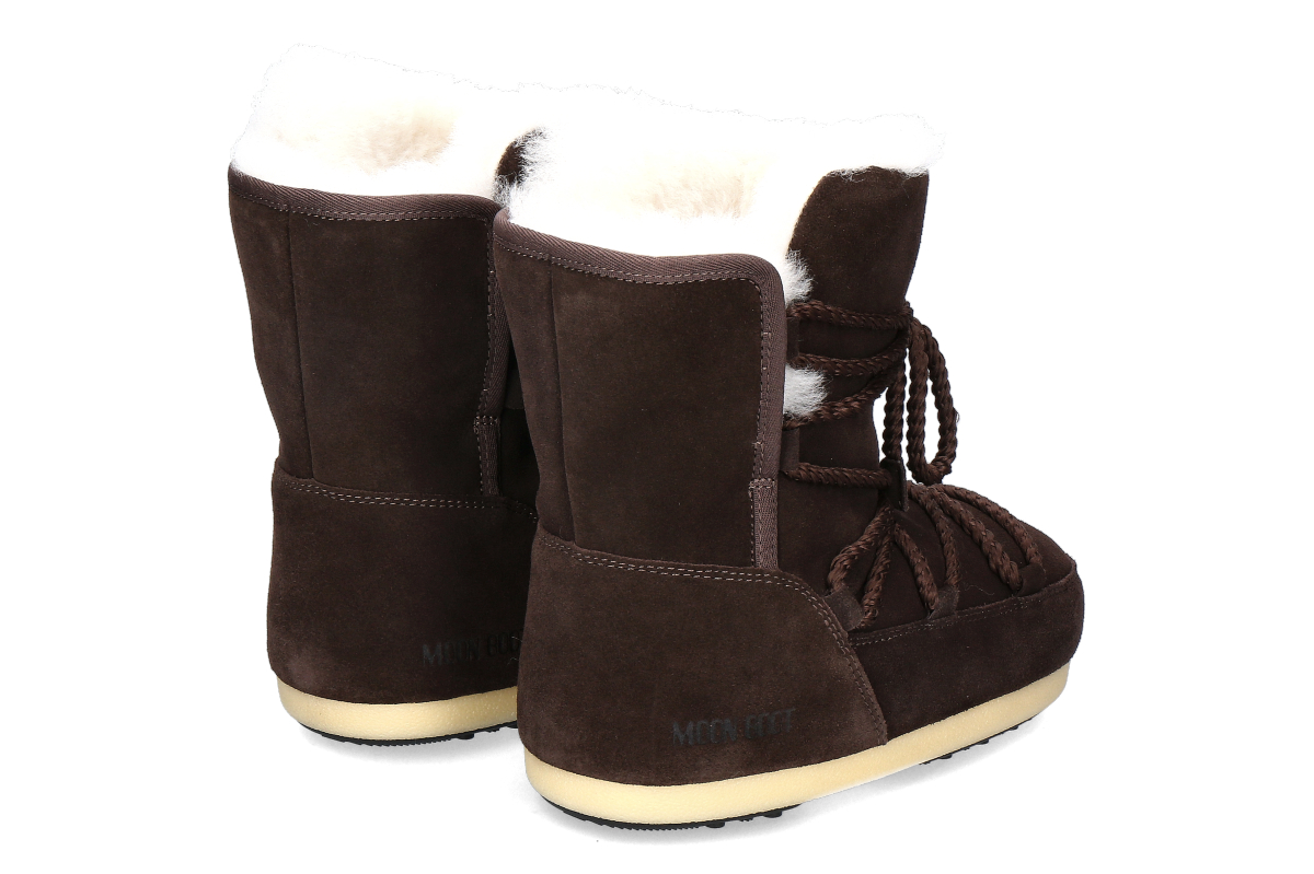 Moon Boot Bootie gefüttert EVX BOOT SUEDE-SHEARLIMG - dark brown_264300049_2