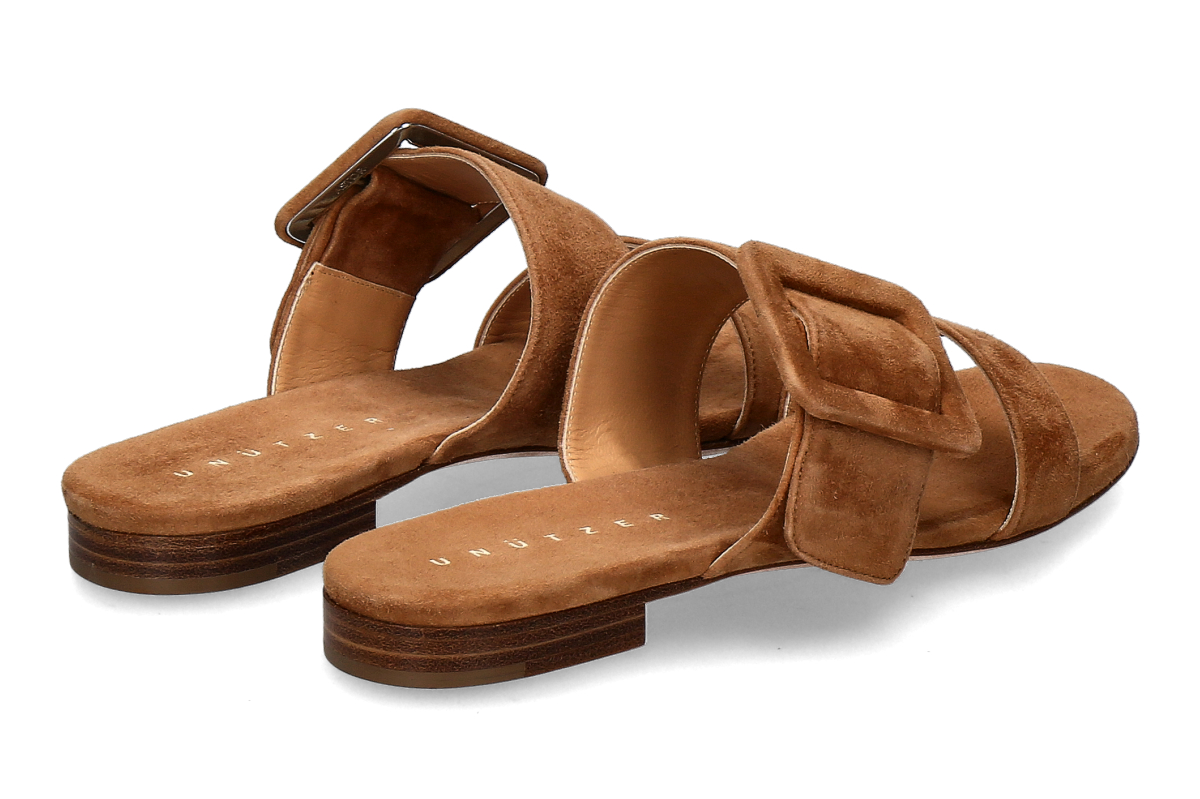 Unützer Pantolette CAMOSCIO- noisette_271300043_2