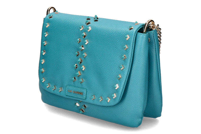 La Carrie Umhängetasche TUMBLED LEATHER MARINE La Carrie Umhängetasche TUMBLED LEATHER MARINE
