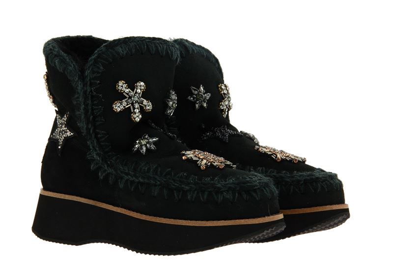 mou Boots RUNNING ESKIMO 18 STAR PATCHES BLACK (41)