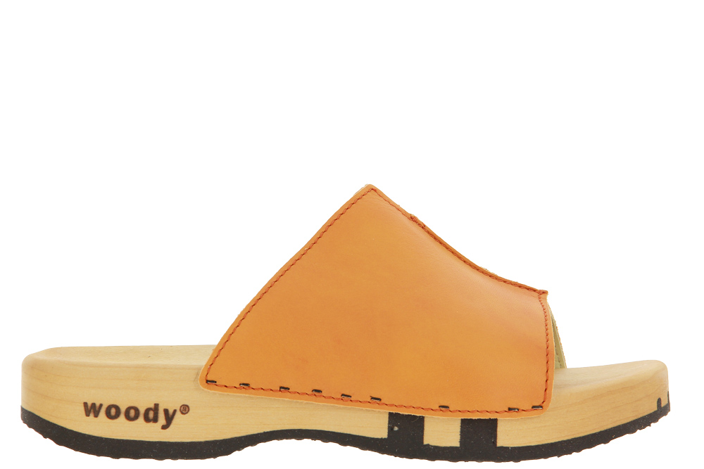 Woody Holzpantolette ANJA NAPPA ORANGE