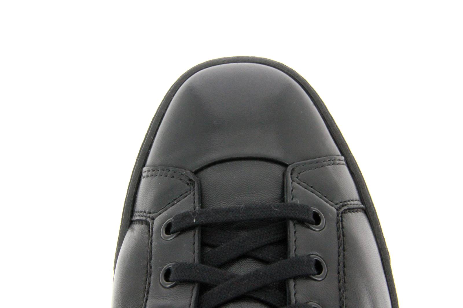 Santoni Sneaker CALF NERO (45)