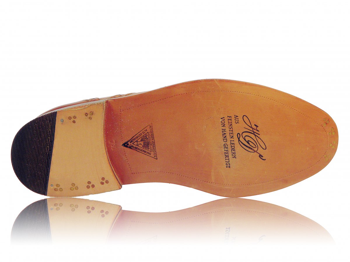 Heinrich Dinkelacker Schnürschuh LUZERN HALF BROGUE NUT-41