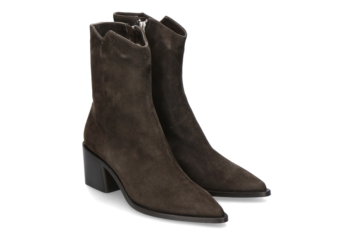 Pomme d'Or Stiefelette JULIETTE REVERSE- dusty brown/ dunkelbraun