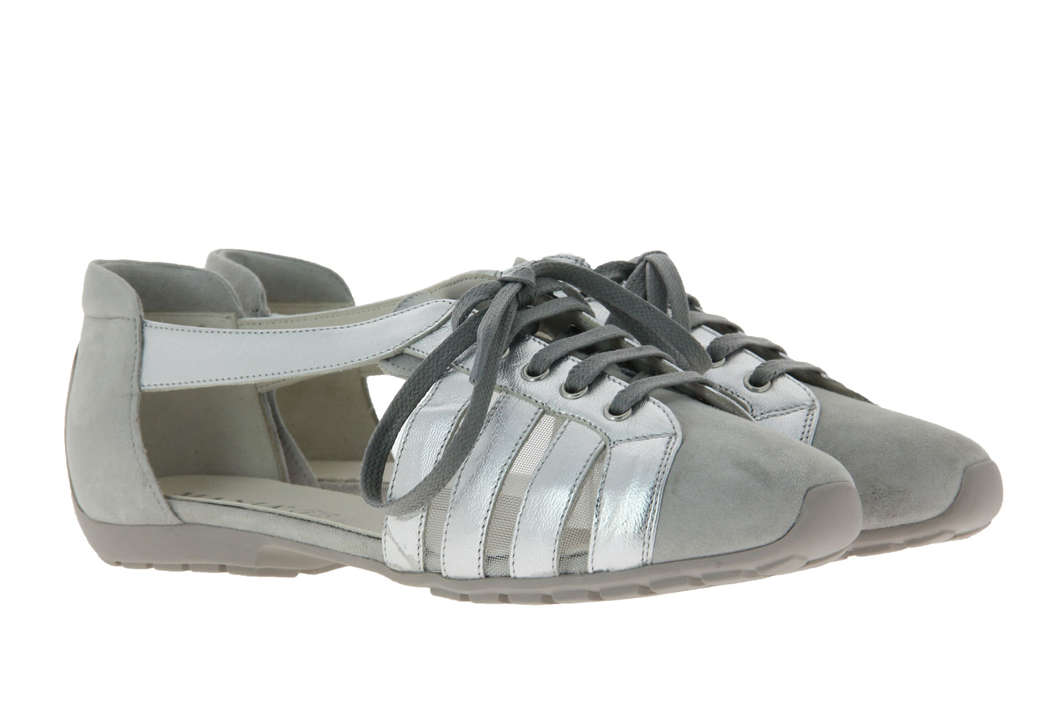 Mania Schnürer CAMOSCIO CRYSTAL ARGENTO (38)