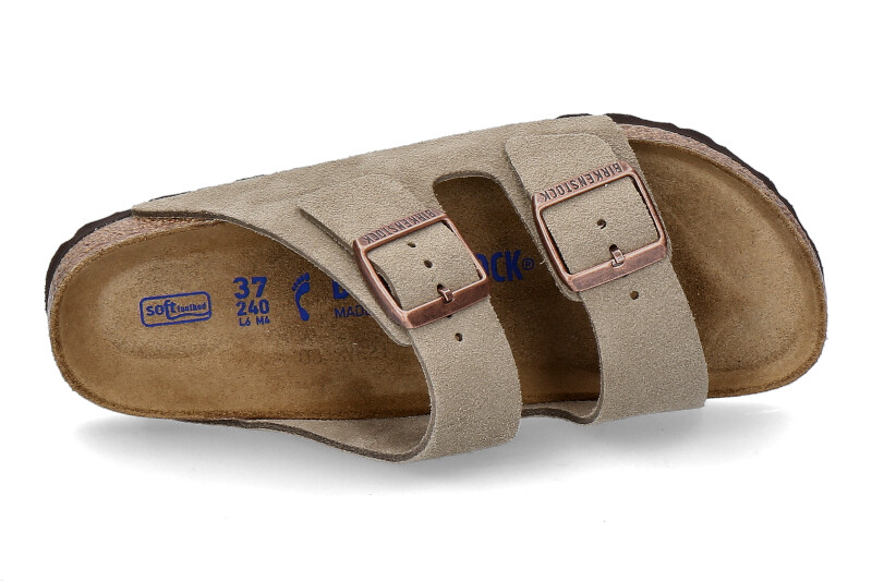 Birkenstock Pantolette SCHMAL ARIZONA TAUPE (42)