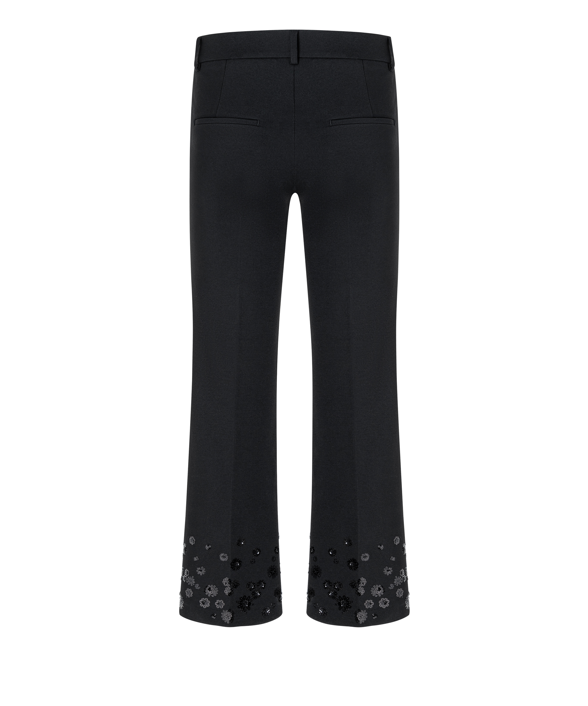 Cambio Stoffhose FRANCOISE cropped - schwarz/black