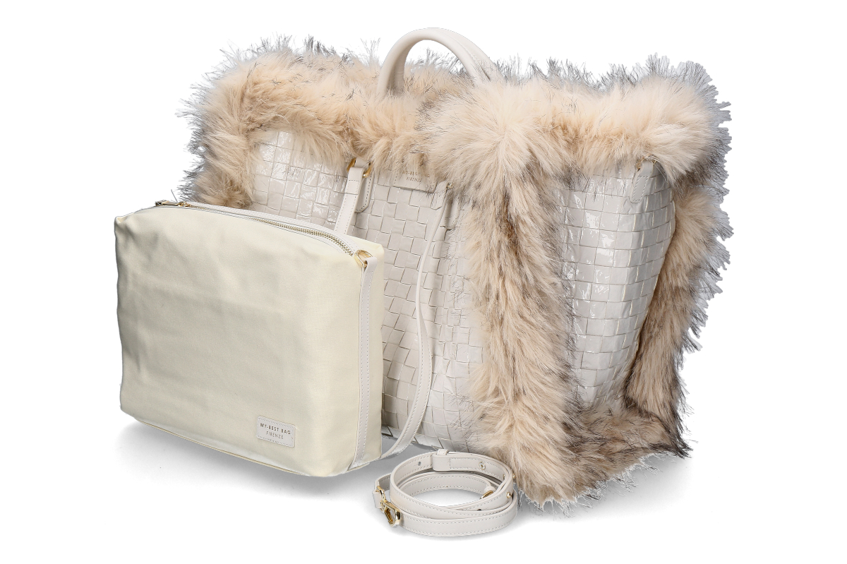 My-Best Bag Firenze Tasche ATENA CHAMONIX- weiss/beige My-Best Bag Firenze Tasche ATENA CHAMONIX- weiss/beige