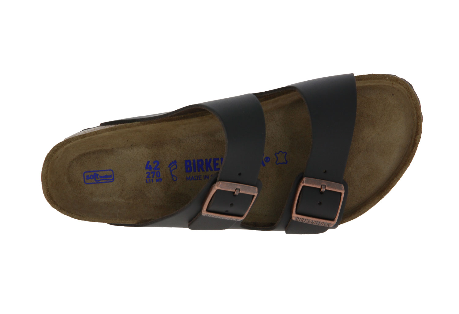 Birkenstock Pantolette NORMAL ARIZONA BS BROWN  (40)