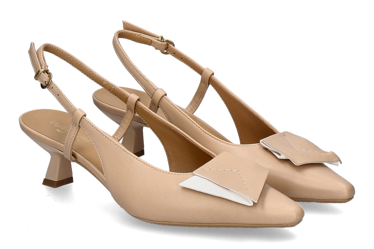 Lorenzo Mari Slingpumps CINDY06- beige