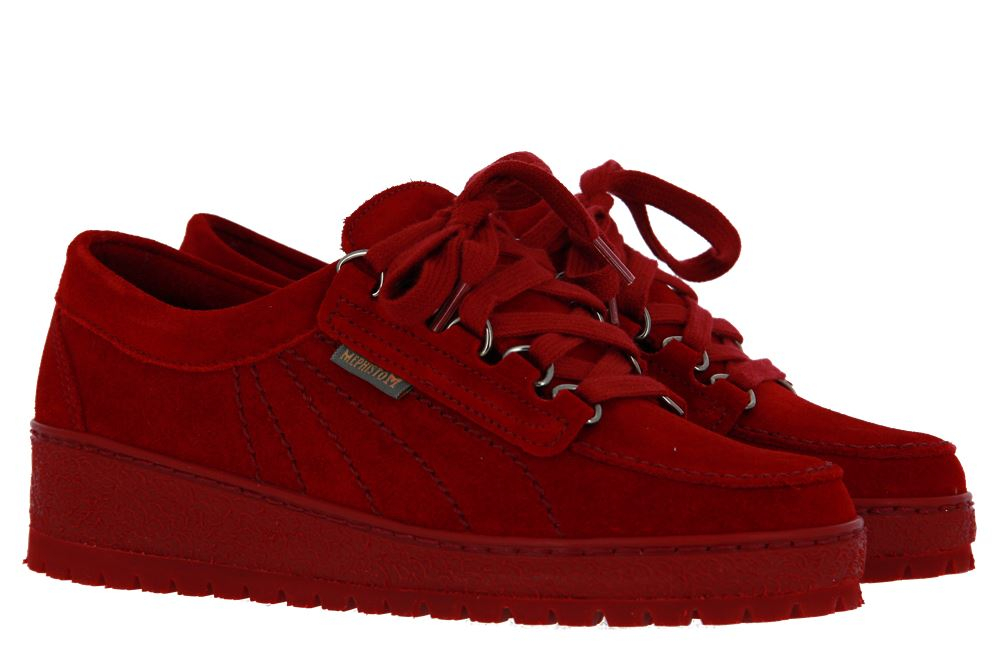 Mephisto Sneaker LADY RED VELOURS 9801 (39)