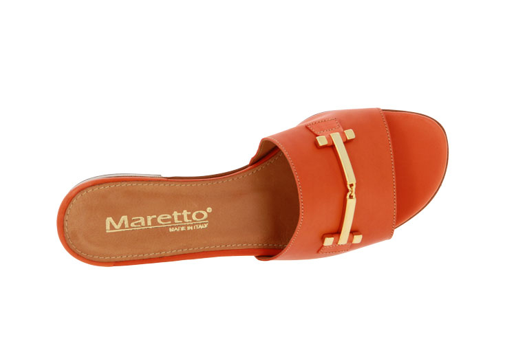 Maretto Pantolette LEATHER PAPAYA  (36)